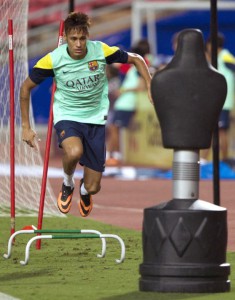 Neymar Training